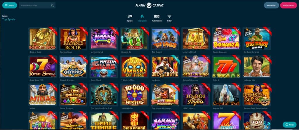 Platin Casino Βήμα προς βήμα οδηγίες εγγραφής στο Platin Casino